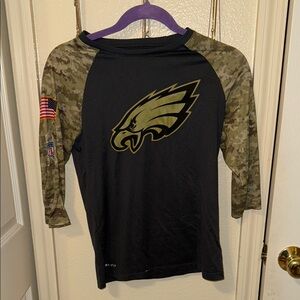 Philadelphia Eagles salute to service shirt